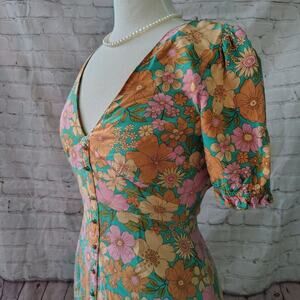 Petal & Pup colorful spring dress women's size 2